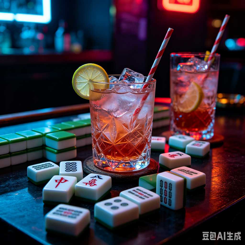 pastel color mahjong tiles