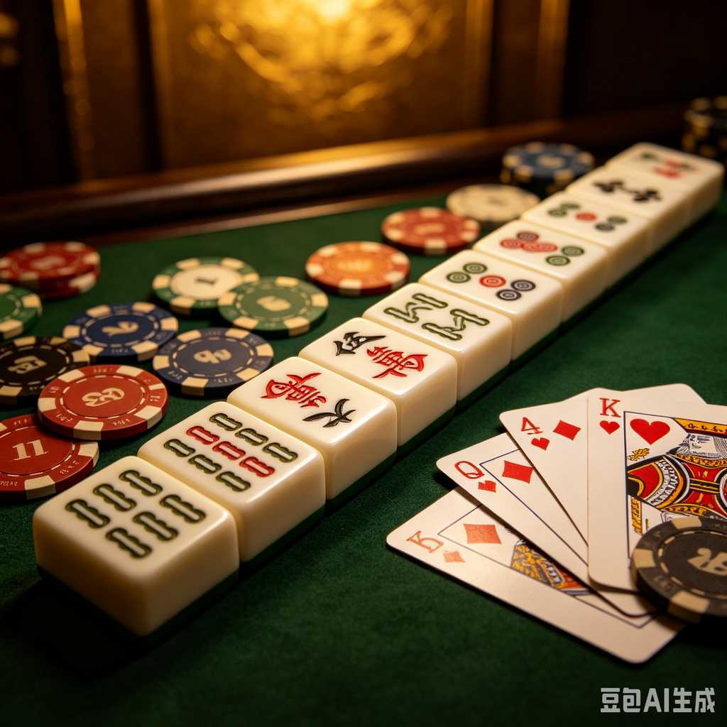 traditional color mahjong set