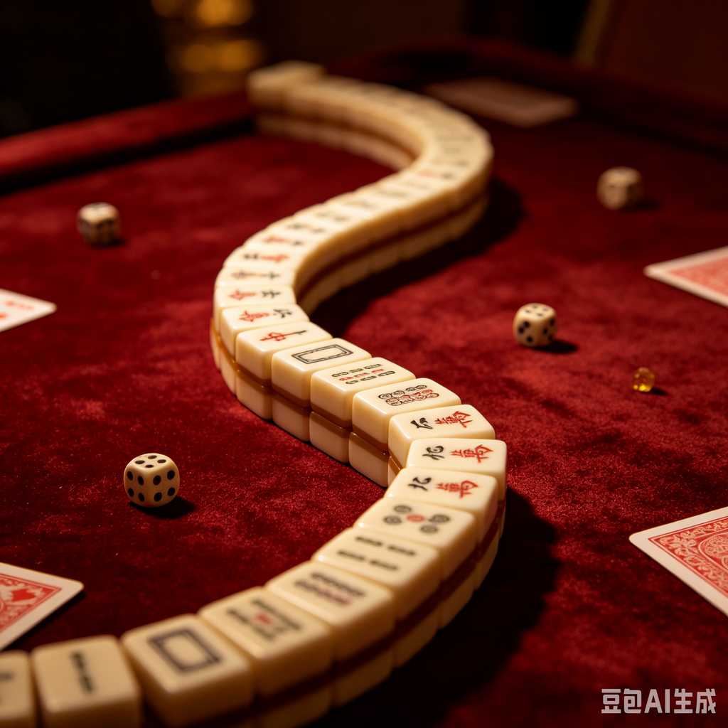 vivid color print mahjong set