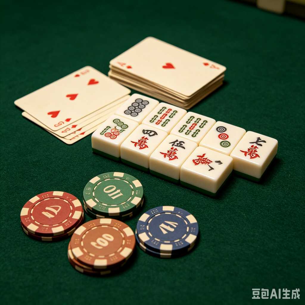 hand painted mahjong tiles